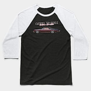 1972 Buick Centurion Convertible Baseball T-Shirt